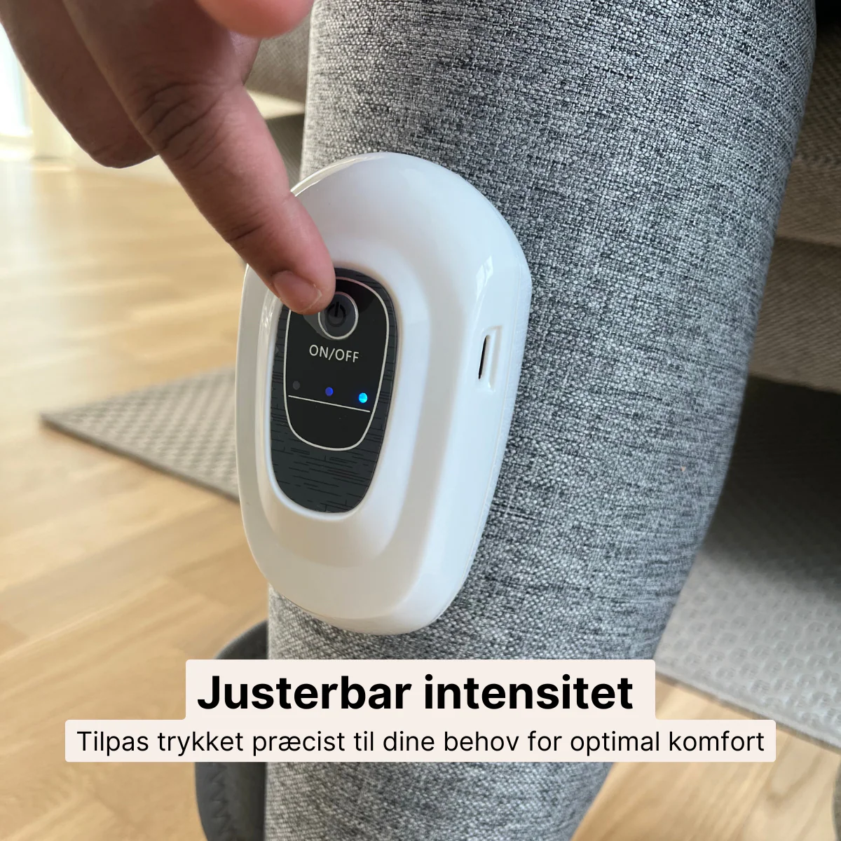 Lufttryksmassage til ben og lægge – Øger blodcirkulationen og lindrer ømhed - Image 6
