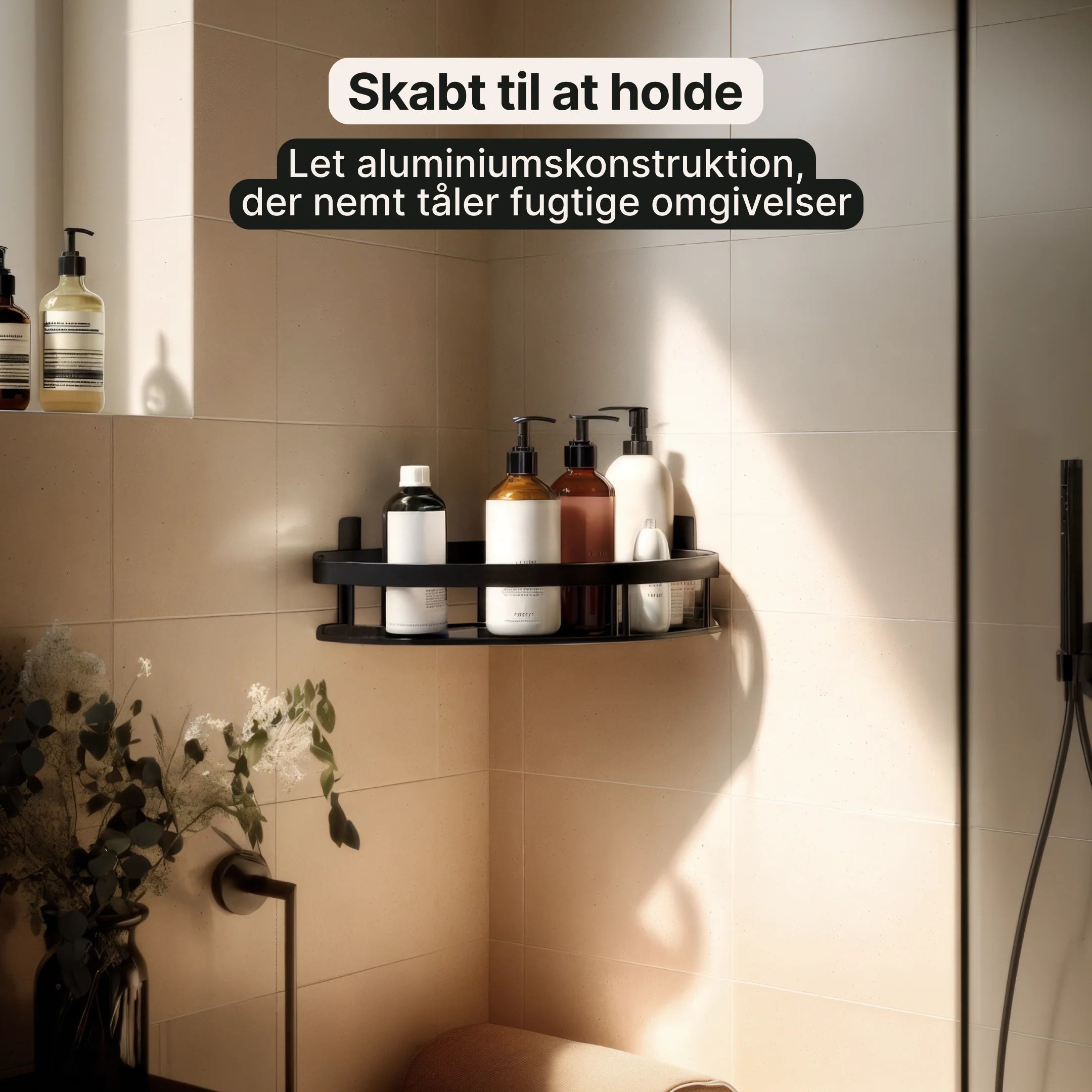 Badeværelsesorganisator i aluminium - Image 2