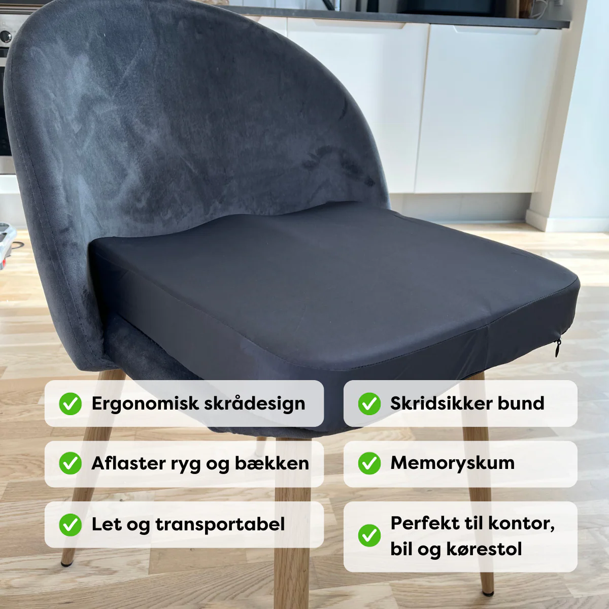 Ergonomisk skråpude med bækkenstøtte - Image 4