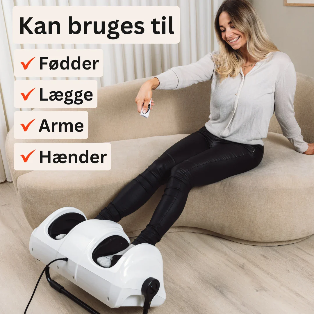 Fod- og lægmassageapparat med fjernbetjening - Image 4