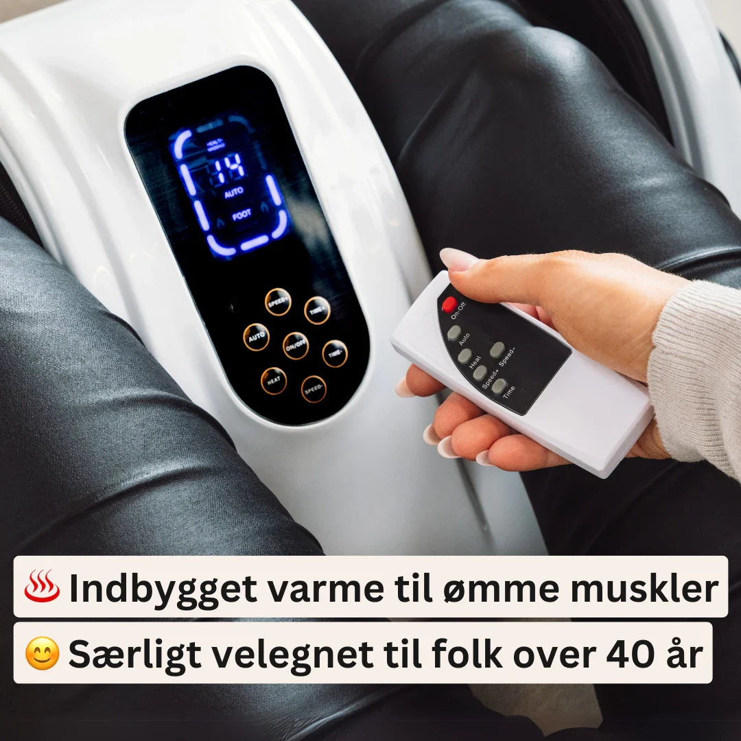 Fod- og lægmassageapparat med fjernbetjening - Image 7