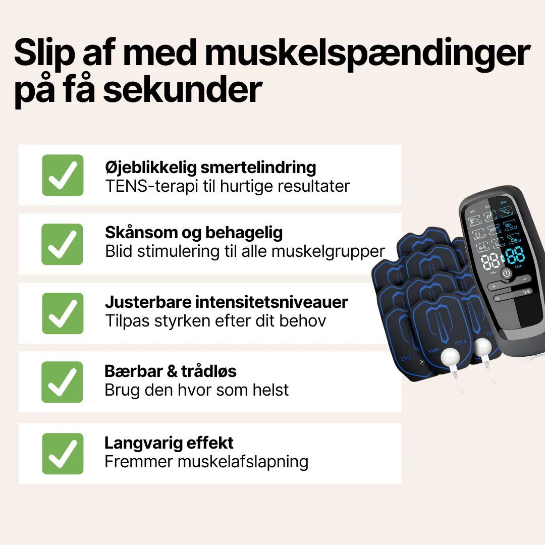 TENSRelief™ - Effektiv muskelstimulering & afslapning - Image 3