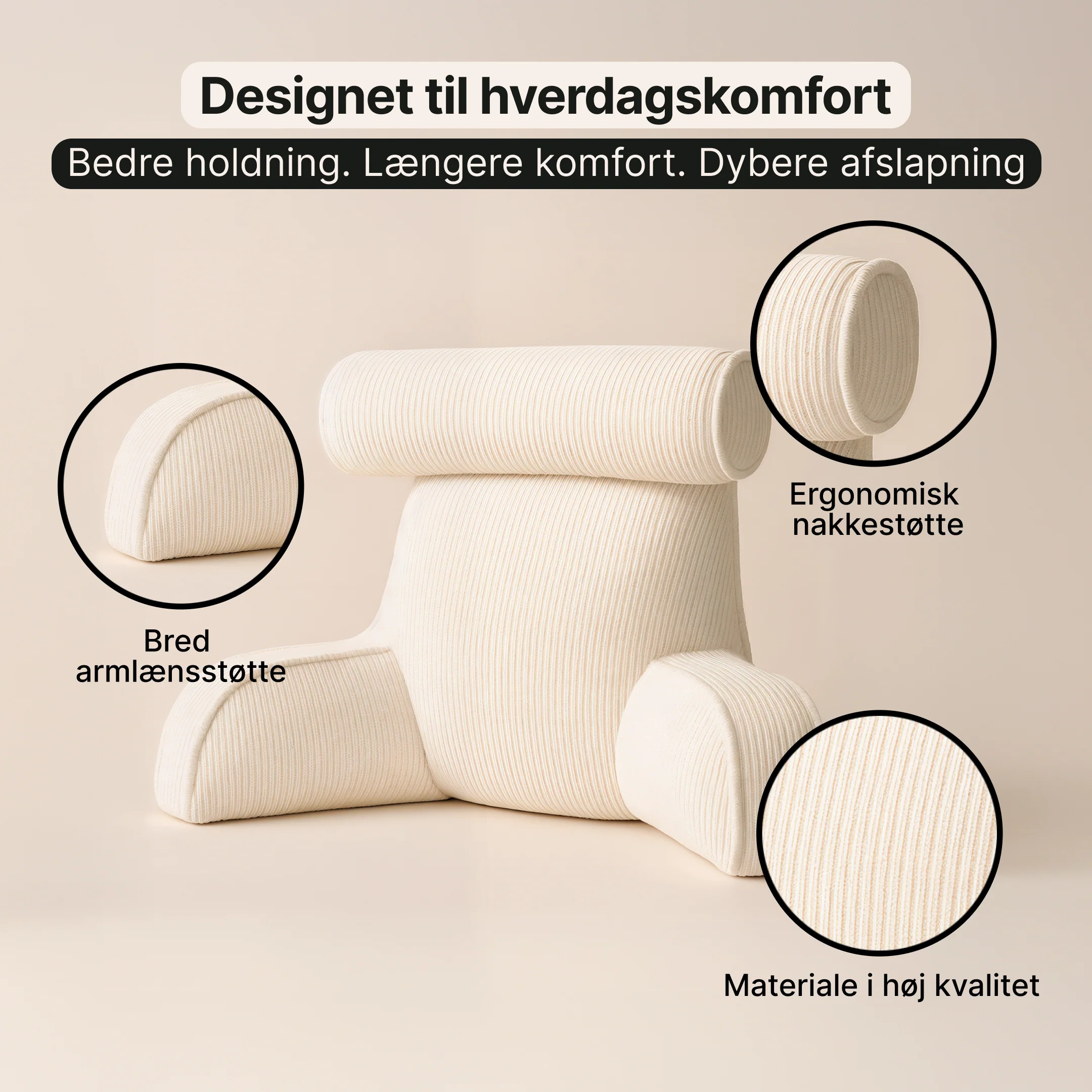 Læsepude i minimalistisk design - Image 6