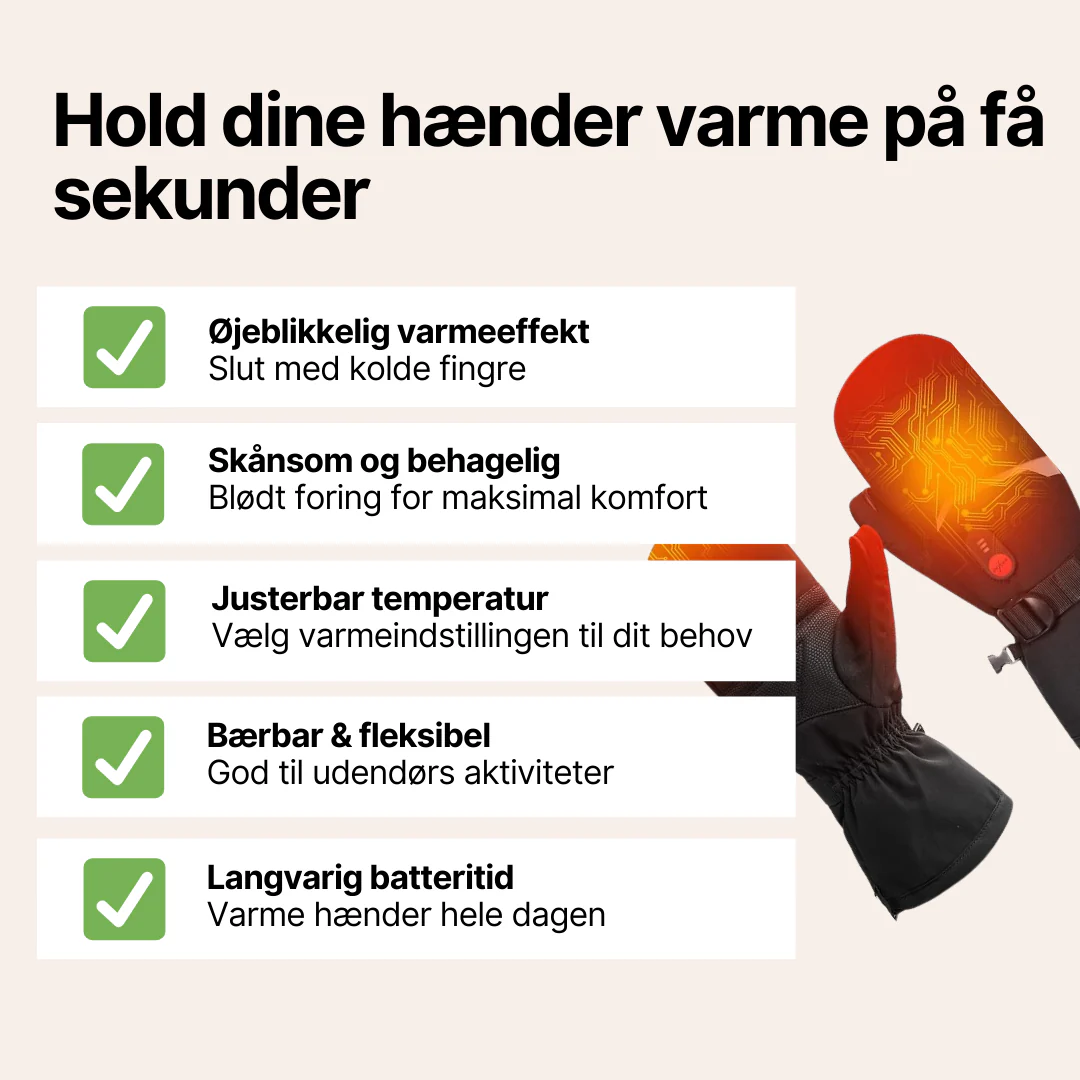 CozyGlove™  - Opvarmede handsker til vinter - Image 3