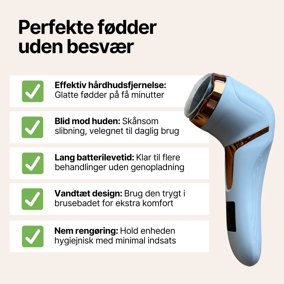 SoleCare Elektrisk Fjerner til Hård Hud - Image 3