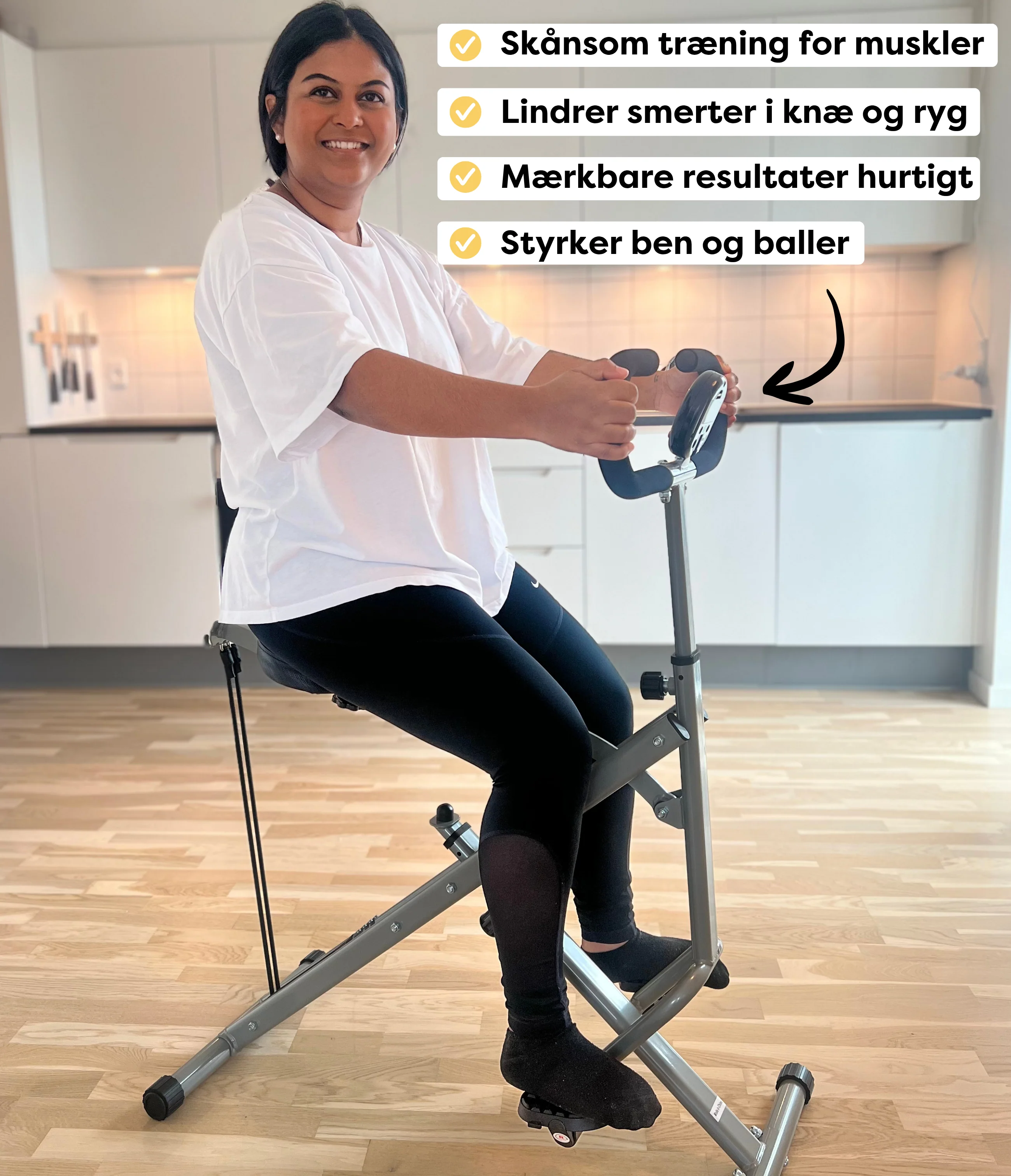Træningsapparat til Ben og Knæ - Slut med smerter i knæ og hofter (OUTLET) - Image 5