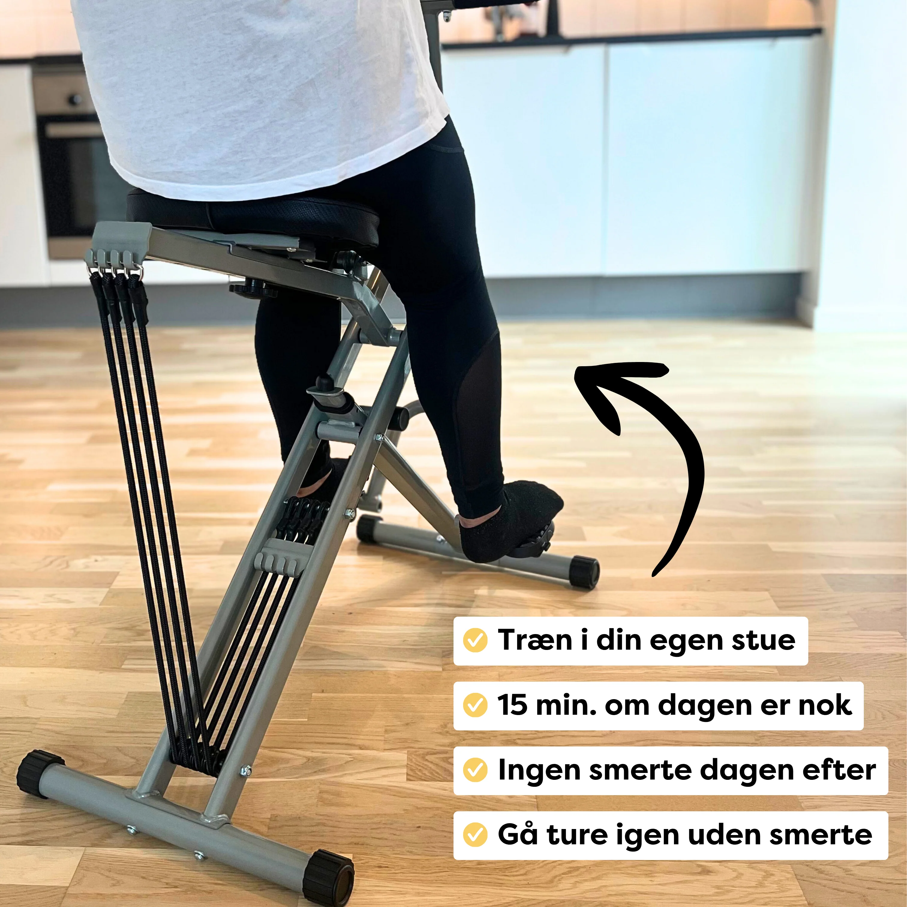 Træningsapparat til Ben og Knæ - Slut med smerter i knæ og hofter (OUTLET) - Image 7
