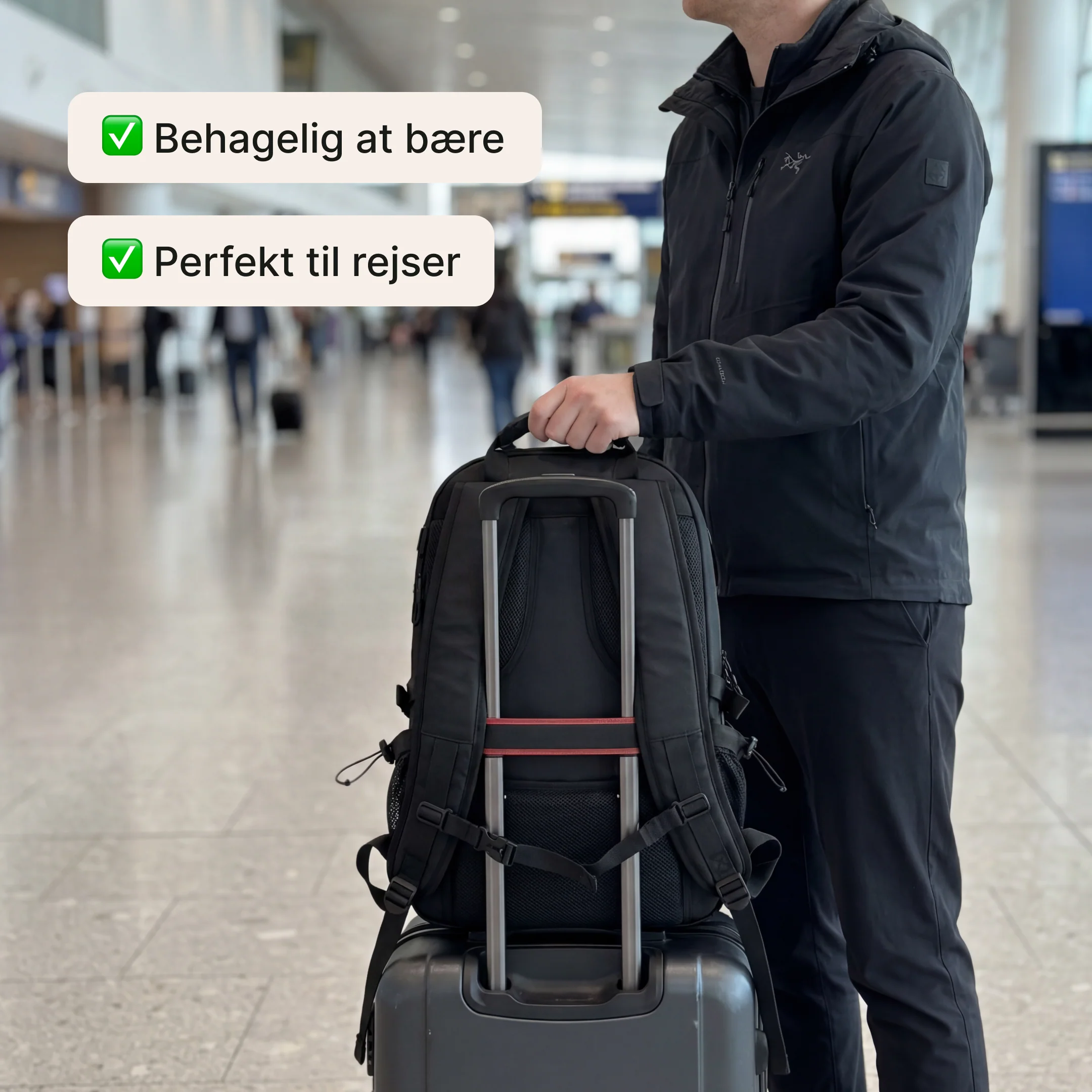 TravelPack 60L – Rejserygsæk med laptoprum - Image 4